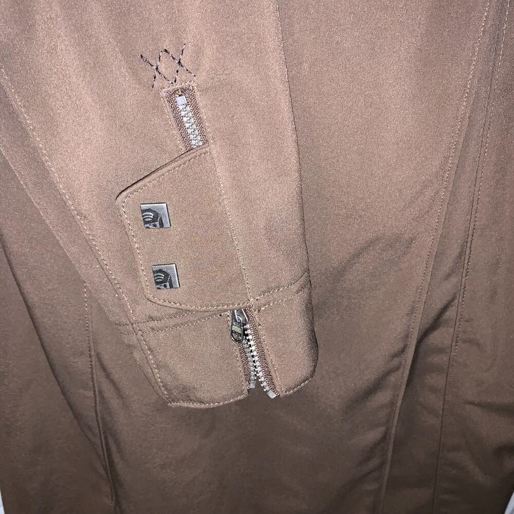 Mountain Hardwear Women's Fleece Lined Coat Size M Brown Full Zip Casual Fall - Picture 5 of 14